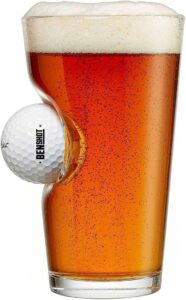 BenShot Golf Ball Pint Glass